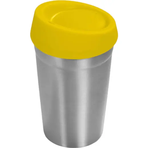 Kooshty Go-Jo Stainless Steel & Plastic Double-Wall Tumbler Yellow Image